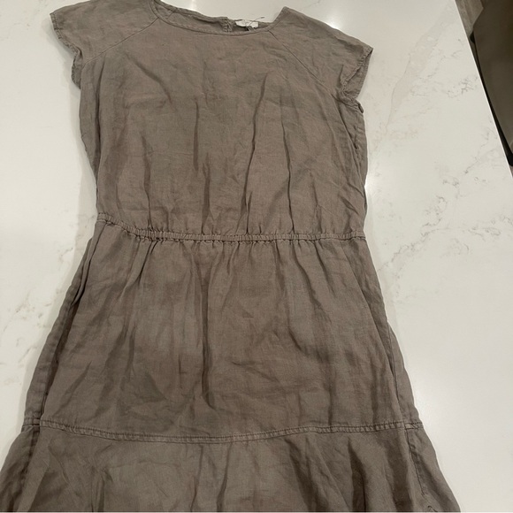 Joie Women's Taupe Mini Dress - Picture 4 of 14